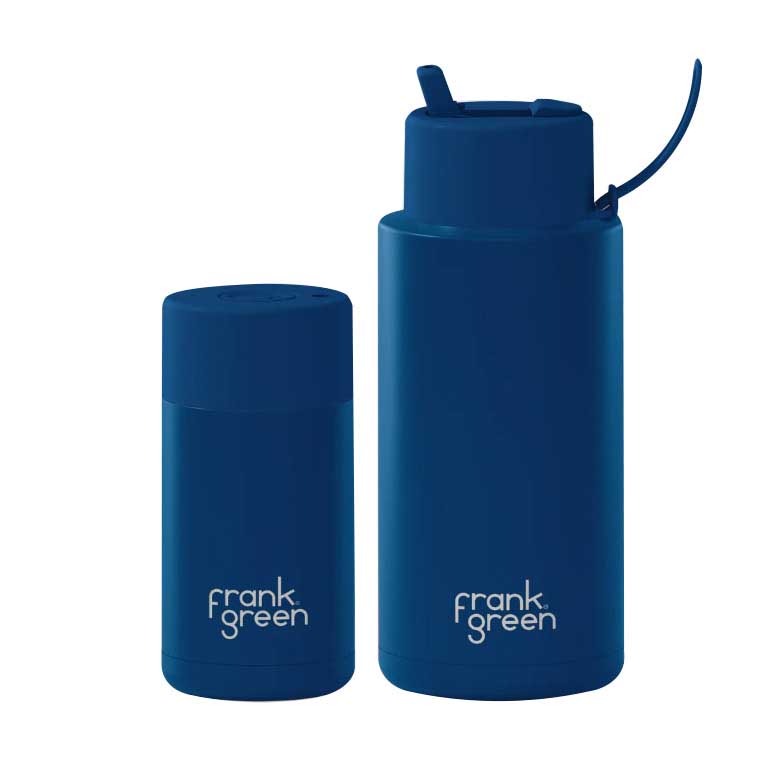 frank green Gift Set - 12oz/34oz Deep Ocean